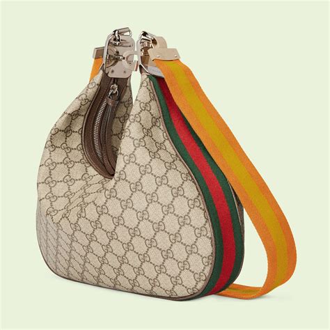 gucci attache large shoulder bag|gucci attache medium shoulder bag.